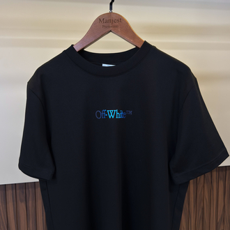 Off White Print T-Shirt