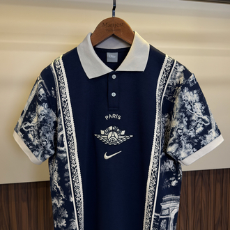 PSG-DİOR-NİKE Limited Edition Polo Shirt