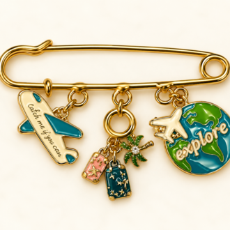 CATCH ME IF YOU CAN | 3'lü Charm Set