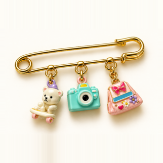 Mini Me, Many Dreams | 3’lü Charm Set
