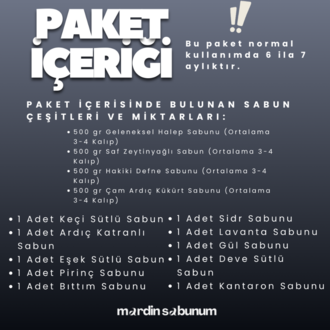 En Avantajlı Bereketli Stok Paketi ( 14 Çeşit - 3,5/4kg )