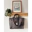 Leopar tote (pudra alt tonlu)
