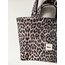 Leopar tote (pudra alt tonlu)