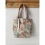 Pembe bahar orta boy tote çift taraflı