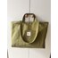 Kanvas tote (yağ yeşili)