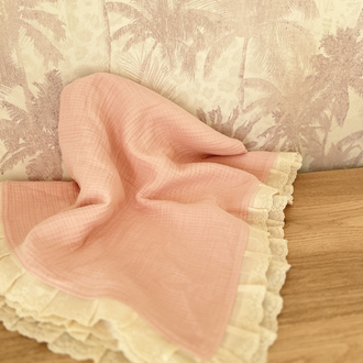 Pembe fisto battaniye