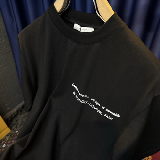 Gıvenchy Paris Premium T-Shirt (Sırt Detaylı)