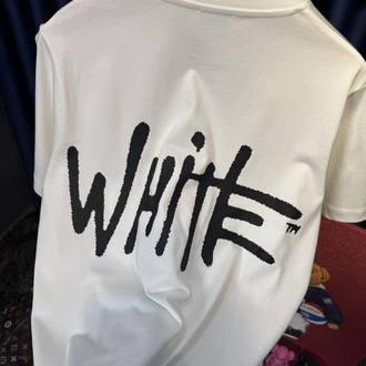 Off White Premium T-Shirt
