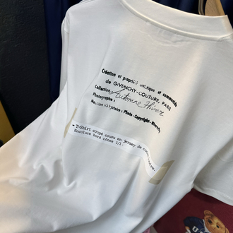 Gıvenchy Paris Premium T-Shirt (Sırt Detaylı)