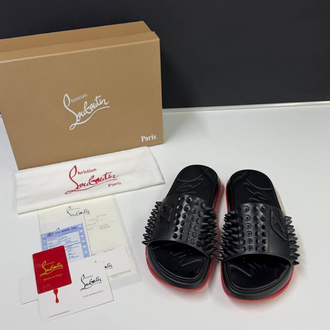 İthal Christian Louboutin Premium Terlik