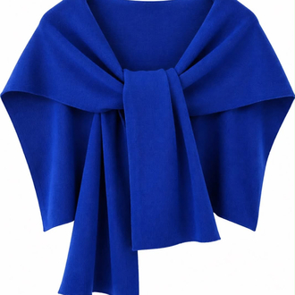 Triko omuz şalı (electric blue)