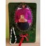 40’s Green Velvet Framed Mirror