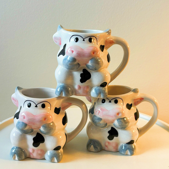 90’s Cow Ceramic Mugs 