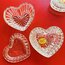 60’s German Crystal Heart Shaped Large Box 