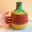 Handmade Color Blocked Vase 