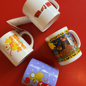Vintage Funky Mugs 