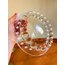 Italian Genuine Lead Crystal Bubble Bowl 