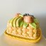 Fruit Embossed Handmade Ceramic Butter Box