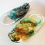 Handmade Art-Glass Candleholders