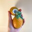 80’s Bisque Porcelain Pineapple S&P Shakers