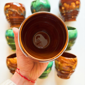 70’s Eczacibasi Handmade Ceramic Mugs