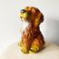 Doggo Vintage Ceramic Sculpture + Penny Bank 