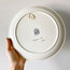 1984 Hand Painted Botanical Flower Wall Plate 