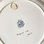 1984 Hand Painted Botanical Flower Wall Plate 