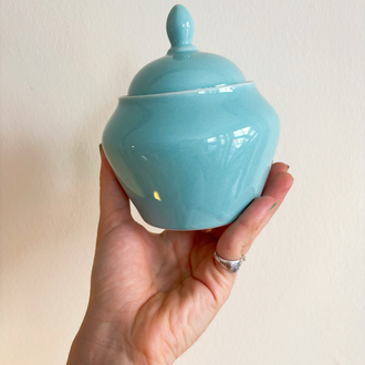 90’s Turquoise Ceramic Spice Set 