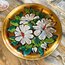 70’s Yugoslavian Handpainted Enamel Wall Plate 