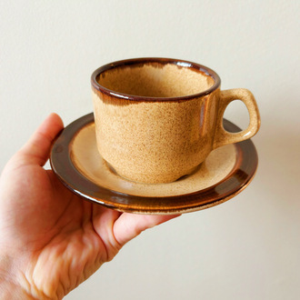 80’s German Stoneware Teacups