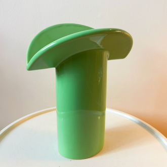 90’s Green Mushroom Vase