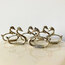 Silver Plated Duck Napkin Rings 