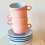 90’s Italian Pastel Espresso Cups