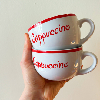 90’s Cappucino Mugs
