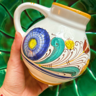 70’s Italian Handmade Ceramic Jug