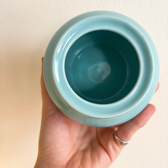 90’s Turquoise Ceramic Spice Set 