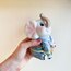 Baby Elephant Porcelain Penny Bank