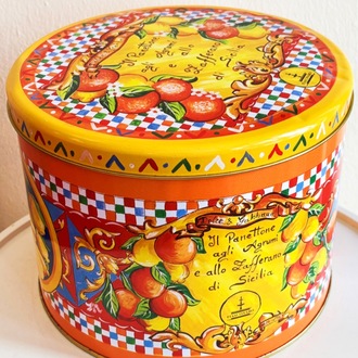 Dolce & Gabbana Collectible Tin Cake Box 