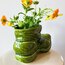 Vintage Old-School Boot Shaped Vase