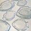 80’s Glass Fish Shaped Plates