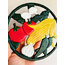 70’s French Cast Iron Vegetable Trivet 