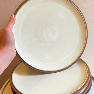90’s English Denby Stoneware Plates 