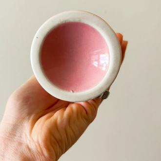 Pink Ice Cream Dessert Cups