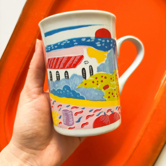 90’s French Riviera Mug