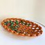 Leafy Handmade Ceramic Berry Bowl