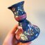 Floral Hand Painted Ceramic Candleholder 
