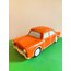 Limited Edition Orange Cadillac Figurine 