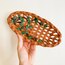 Leafy Handmade Ceramic Berry Bowl
