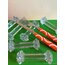 60’s Crystal Fork + Knife Rests 